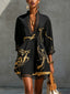 Mini Dress | A-Line Silhouette, Crochet Lace Accents 9