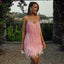 Mini Dress | Feather Accents, Flattering Silhouette 7