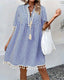 Mini Dress | Printed Design, Short Sleeves 4