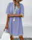 Mini Dress | Printed Design, Short Sleeves 5
