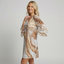 Mini Dress | Ripple Sleeve, Printed Design 5