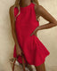 Mini Dress | Scalloped Trim, A-Line Silhouette 5