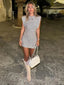 Mini Dress | Sequin Finish, Flattering Silhouette 0