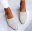Mules Shoes | Woven Design, Pointed Toe 2