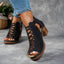 Nessa™ Women's Breathable Lattice-Heel Sandals - Stylish Comfort for Everyday Wear 2