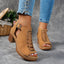 Nessa™ Women's Breathable Lattice-Heel Sandals - Stylish Comfort for Everyday Wear 7