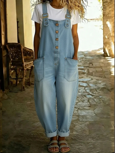 Overall | Vintage Jeans Look, Full-Length Design 0