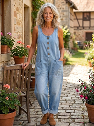 Overall | Vintage Jeans Look, Full-Length Design 1