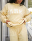 Oversized Hoodie | Chenille Varsity Lettering, Crewneck Design 10