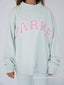 Oversized Hoodie | Chenille Varsity Lettering, Crewneck Design 3