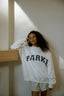 Oversized Hoodie | Chenille Varsity Lettering, Crewneck Design 8