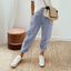 Pants | Elastic Waistband, Striped Design, Side Pockets 3