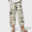 Pants | Loose Fit, Elastic Waistband, Face Print 0