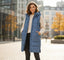 Parque Women's Knee-Length Quilted Vest - Stylish & Warm Layer for Autumn/Winter 6
