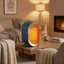 Portable Electric Space Heater Compact Design Adjustable Power PTC Heating Technology 800-1200W 1