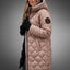 Puffer Jacket Women | Padded Silhouette, Hooded Collar 0