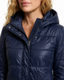 Quilted Jacket | Glossy Finish, Hooded with Pockets 6