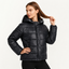 Quilted Jacket | Glossy Finish, Hooded with Pockets 8