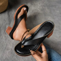 Sandals | Ergonomic Insole, Delicate Heel 4
