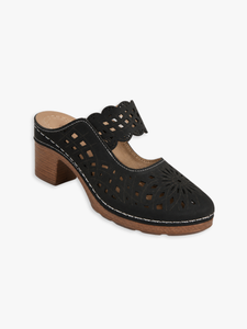 Sandals | Openwork Pattern, Adjustable Strap, Stable Heel 1