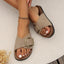 Sandals | Wide Buckled Strap, Slip-On Design 0