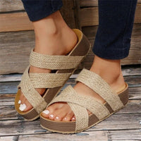 Sandals for Women | Cushioned Insole, Elastic Straps 1