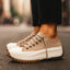 Selavine Elegant Platform Sneakers for Urban Comfort and Style - Cushioned Support, Lightweight Design, Versatile Fashion 3