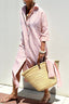 Shirt Dress | Vertical Stripes, Relaxed Fit 0