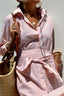 Shirt Dress | Vertical Stripes, Relaxed Fit 2