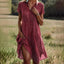 Short Dress | Scoop Neckline, Flowy Silhouette 3