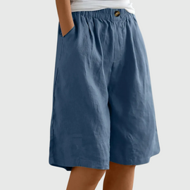 Shorts | Loose Fit, Elastic Waistband, Side Pockets 1