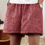 Shorts | Striped Pattern, Elastic Waistband 0
