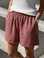 Shorts | Striped Pattern, Elastic Waistband 6