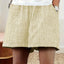 Shorts | Striped Pattern, Elastic Waistband 7
