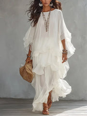 Skirt Set | Layered Ruffle Skirt, Coordinating Top 1