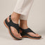 Slingback Sandals | Cutout Strap Design, Low Wedge Sole 5