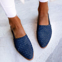 Slingback Shoes | Braided Upper, Open Heel Design 2
