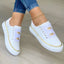 Sneakers | Lace-Up Closure, Metallic Chain Accents 0