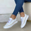 Sneakers | Lace-Up Closure, Metallic Chain Accents 1