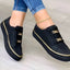 Sneakers | Lace-Up Closure, Metallic Chain Accents 2