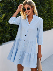 Summer Dress | Gingham Pattern, Breathable Fabric 0