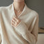 Sweater | Crisscross Wrap Design, V-Neck, Loose Fit 1