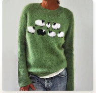 Sweater | Icelandic Knit, Vibrant Pattern 0