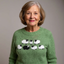 Sweater | Icelandic Knit, Vibrant Pattern 3
