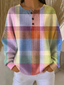 Sweater | Knitted Waffle Texture, Brushed Interior 12
