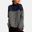 Sweater | Two-Tone Knit, High Collar 0