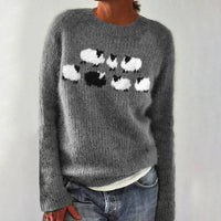 Sweater | Vibrant Pattern, Flattering Silhouette 0