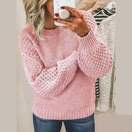 Sweater | Wool Material, Ribbed Cuffs and Hem 0