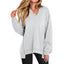 Sweatshirt | V-Neck, Relaxed Fit 1