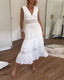 Tank Dress | V-Neck, Lace Detailing, Sleeveless 0